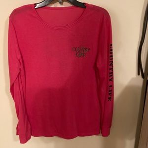 Country life long sleeve top